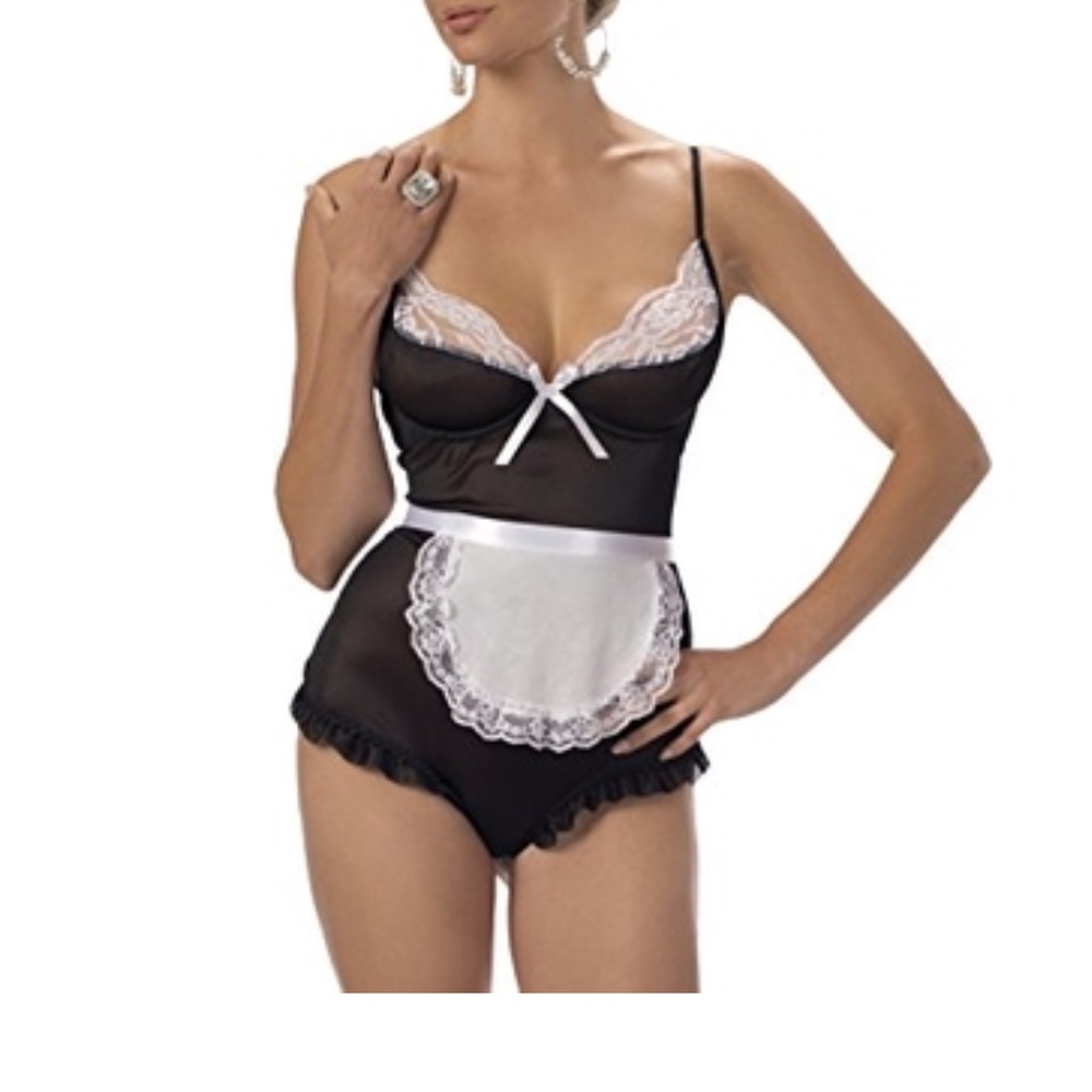 Lingerie Maid Romper